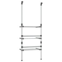 Droogrek 3-laags hangend aluminium  5