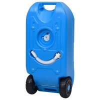 Watertank op wielen 40 L blauw 4