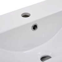 Inbouwwastafel 61x39,5x18,5 cm keramiek wit 5