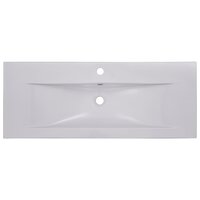 Inbouwwastafel 101x39,5x18,5 cm keramiek wit 4