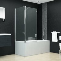 Douche klapwand 120x68x130 cm ESG  3