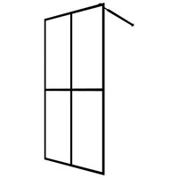 Inloopdouchewand 140x195 cm mat gehard glas 2
