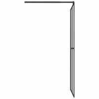 Inloopdouchescherm 118x190 cm donker gehard glas  4