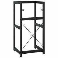 Wastafelframe 40x38x83 cm ijzer zwart 6