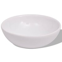 3-delige Badkamermeubelset met wastafel beige 4