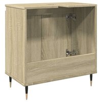 Badkamerkast 58x33x60 cm bewerkt hout sonoma eikenkleurig 6