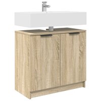 Badkamerkast Sonoma Eiken 64,5 x 33,5 x 59 cm Bewerkt hout 3