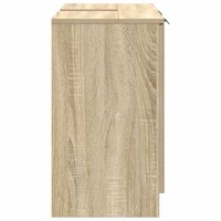 Badkamerkast Sonoma Eiken 64,5 x 33,5 x 59 cm Bewerkt hout 7