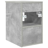 Badkamerkast Tussenin Betongrijs 30 x 35 x 50 cm Bewerkt hout 6