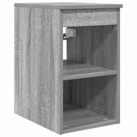 Badkamerkast Tussenin Grijs Sonoma 30 x 35 x 50 cm Bewerkt hout 2