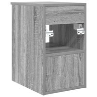 Badkamerkast Tussenin Grijs Sonoma 30 x 35 x 50 cm Bewerkt hout 6