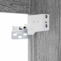 Badkamerkast Tussenin Grijs Sonoma 30 x 35 x 50 cm Bewerkt hout 8