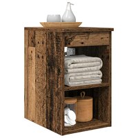Badkamerkast Tussenin Oud hout 30 x 35 x 50 cm Bewerkt hout 3