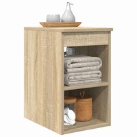 Badkamerkast Tussenin Sonoma Eiken 30 x 41 x 50 cm Bewerkt hout 3