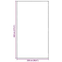 Tenttapijt Lichtgrijs 450 x 250 cm Polyetheen 9