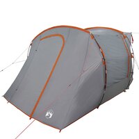 Autotent waterdicht grijs en oranje 9