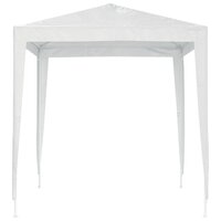 Partytent 2x2 m wit 4