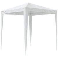 Partytent 2x2 m wit 5