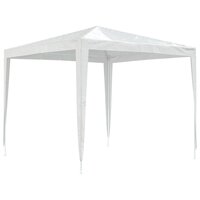 Partytent 2,5x2,5 m wit 2