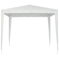 Partytent 2,5x2,5 m wit 4