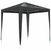 Partytent professioneel 2x2 m antraciet 2