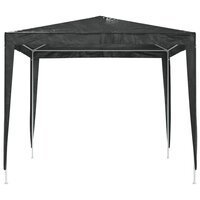 Partytent professioneel 90 g/m&amp;sup2; 2,5x2,5 m antraciet 4