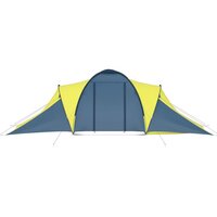 Tent 6-persoons blauw en geel 4