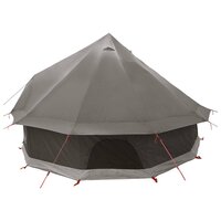 Tipi Tent Bruin Grijs 300 x 300 x 200 cm Polyester en staal 6