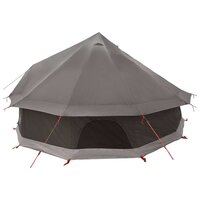 Tipi Tent Bruin Grijs 400 x 400 x 250 cm Polyester en staal 6