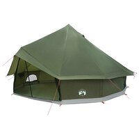 Tipi Tent Olijfgroen 500 x 500 x 300 cm Polyester en staal 2