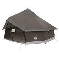 Tipi Tent Bruin Grijs 500 x 500 x 300 cm Polyester en staal 2