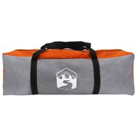 Tunneltent Grijs en Oranje 361 x 235 x 147 cm 7