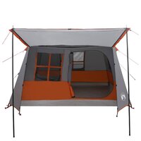 Tunneltent Grijs en Oranje 275 x 240 x 200 cm 4