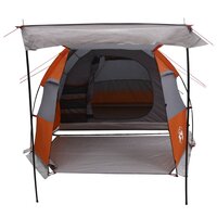 Tunneltent Grijs en Oranje 390 x 215 x 152 cm 4