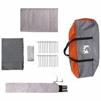 Tunneltent Grijs en Oranje 505 x 330 x 204 cm 8