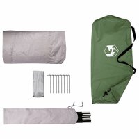 Tunneltent Groen 4-persoons 185T Polyester met PU Coating 9