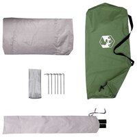 Tunneltent Groen 2-persoons 185T Polyester met PU Coating 9