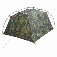 Tunneltent Camouflage 2-persoons 185T Polyester met PU Coating 3
