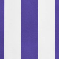 Vervangingsdoek voor luifelrok gestreept 4 m blauw en wit 5
