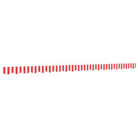 Vervangingsdoek voor luifelrok gestreept 4,5 m rood en wit 2