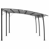 Zonneluifel 6x3x2,55 m cr&amp;egrave;mekleurig 3