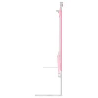 Bedhekje peuter 190x25 cm stof roze 4
