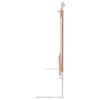 Bedhekje peuter 90x25 cm stof taupe 4
