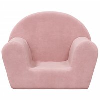 Kinderbank Roze Zacht Pluche 3