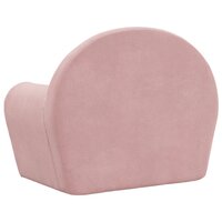 Kinderbank Roze Zacht Pluche 5