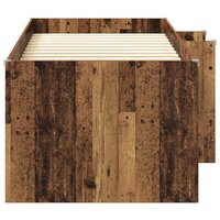 Kinder Hoogslaper Oud hout 90 x 200 cm Bewerkt hout 5