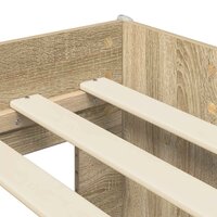Kinder Hoogslaper Sonoma Eiken 98.5 x 200 cm Bewerkt hout 7