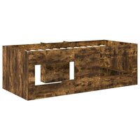 Kinder Hoogslaper Gerookt eiken 90 x 190 cm Bewerkt hout 6