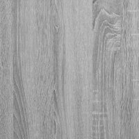 Kinder Hoogslaper Grijs Sonoma 90 x 190 cm Bewerkt hout 9