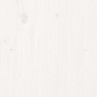 Hoogslaper massief grenenhout wit 90x200 cm 7